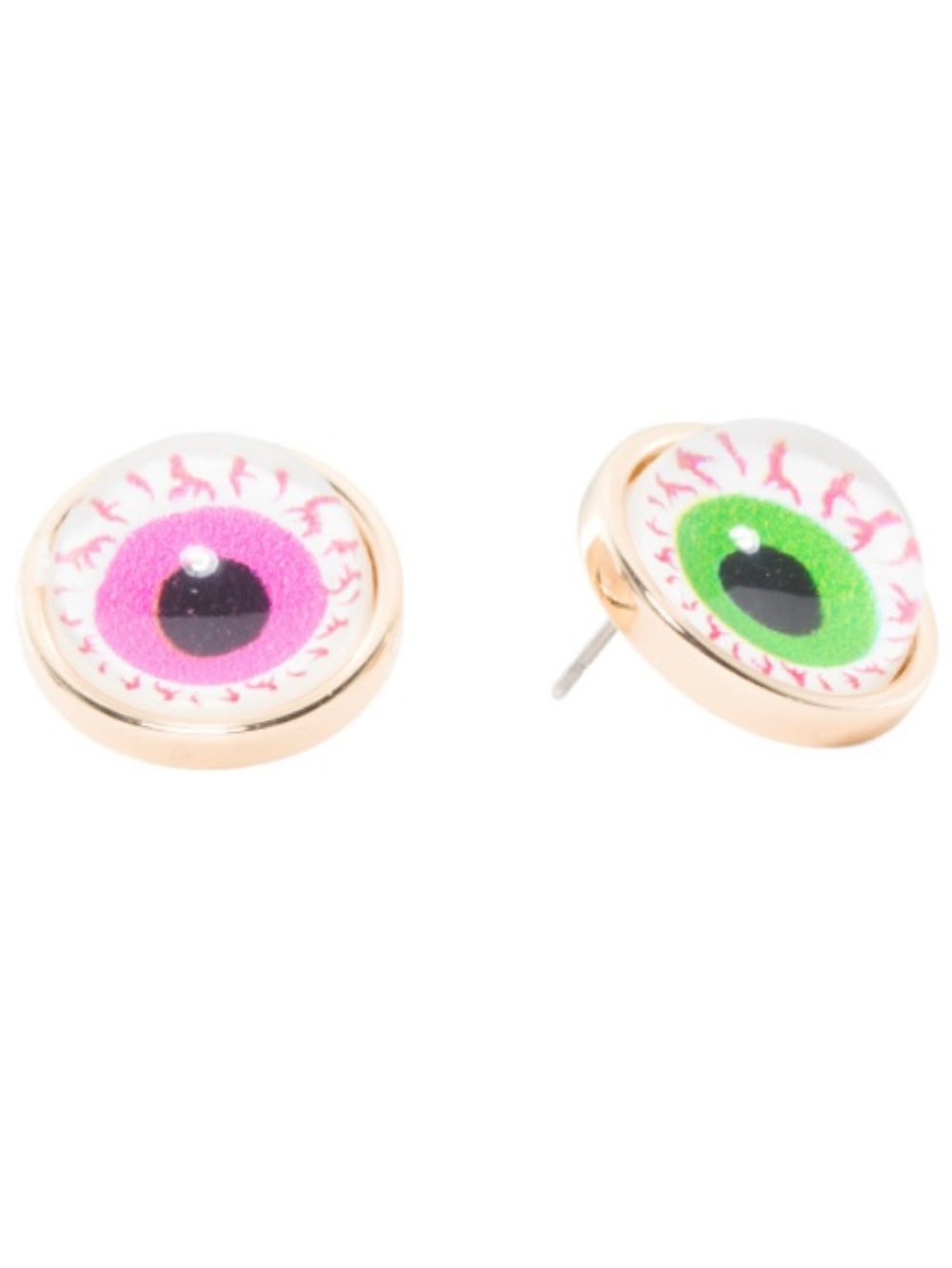Betsey Johnson Eyeball Stud Earrings (NWT)